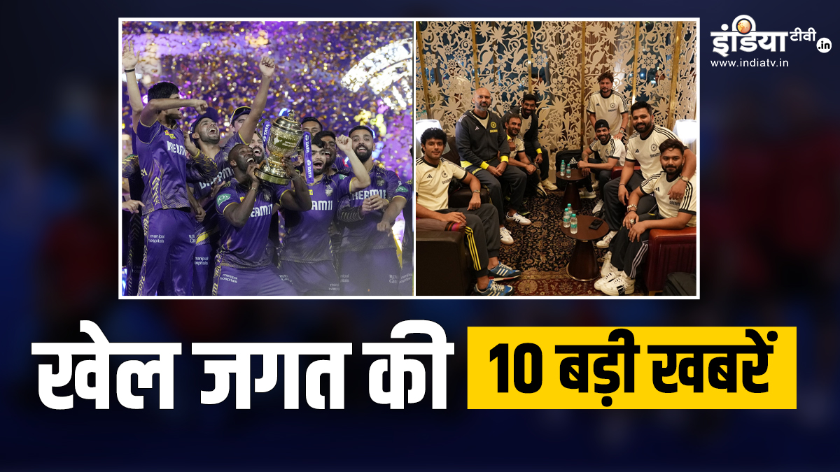 KKR crowned IPL 2024 champions, Team India arrives in New York for T20